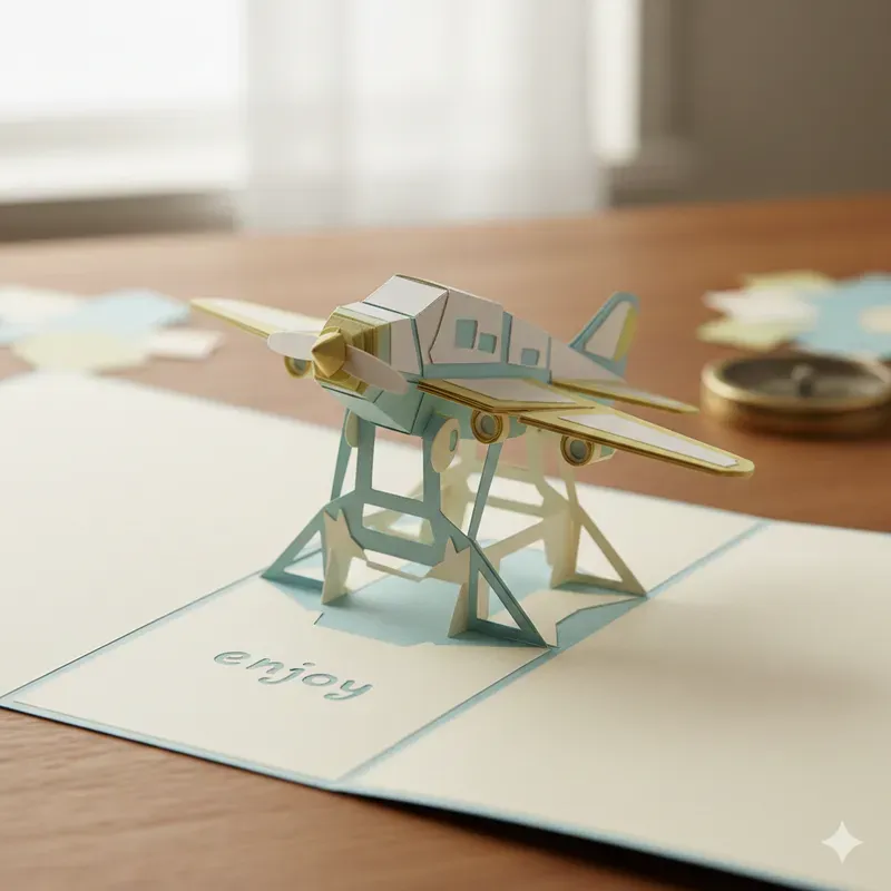 Handcrafted Miniature Popup Cards