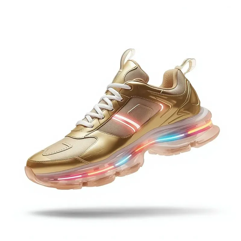 Futuristic Cyberpunk Sneakers