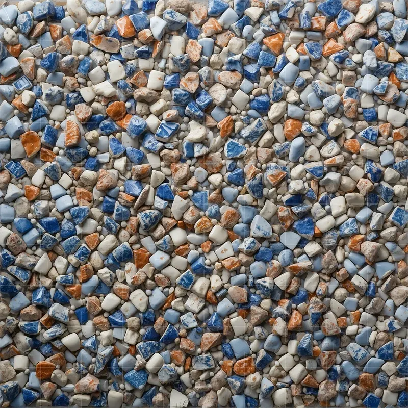 Intricate Object Mosaic Patterns