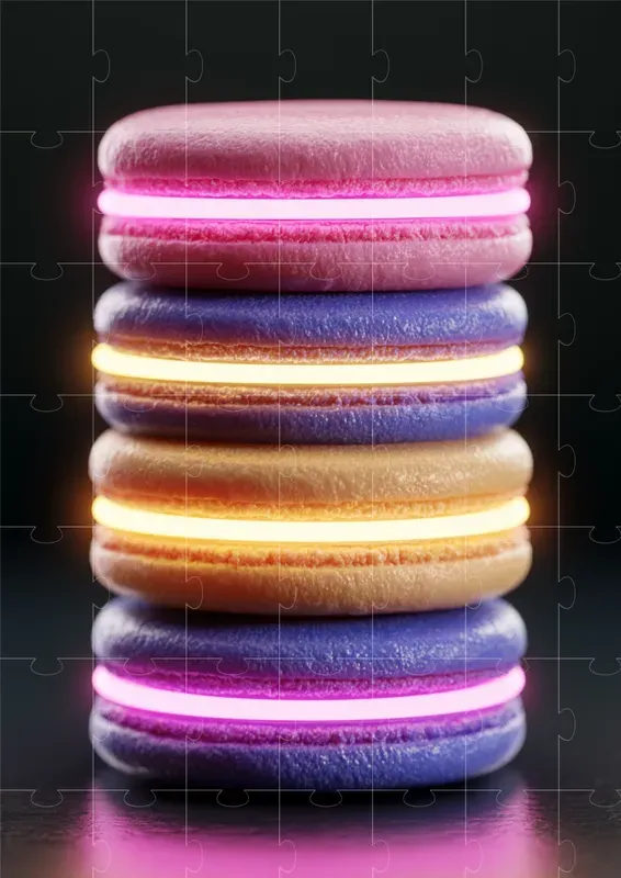 Neon 3D Illustrations
