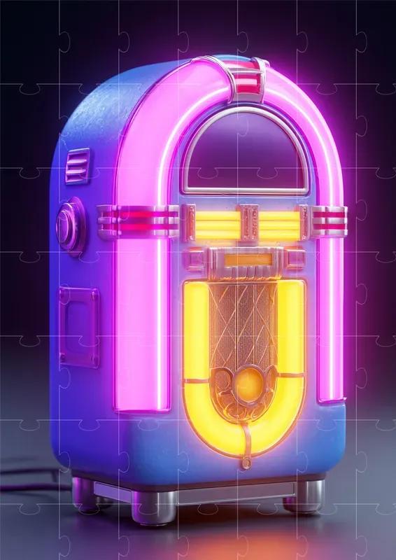 Neon 3D Illustrations