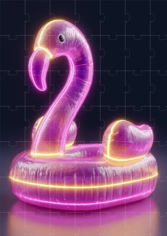 Neon 3D Illustrations