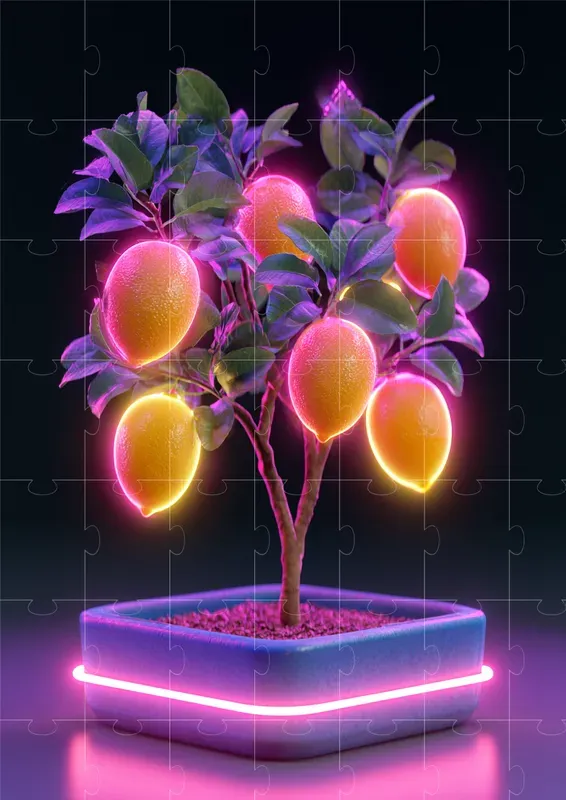 Neon 3D Illustrations