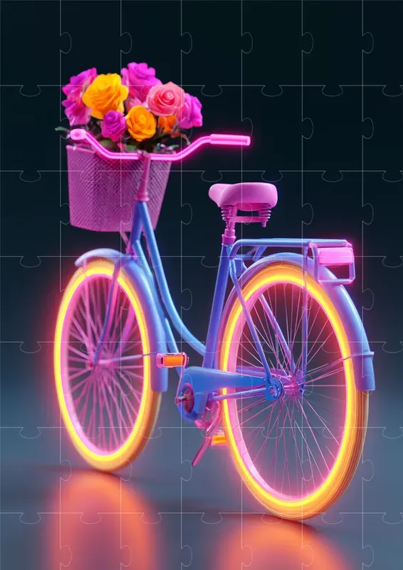 Neon 3D Illustrations