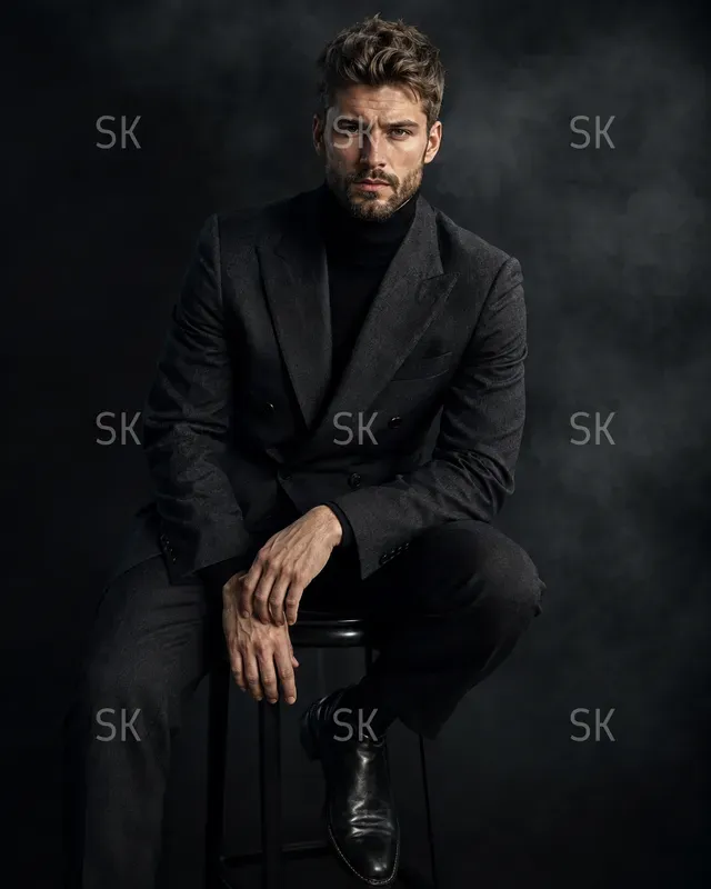 Cinematic Fashion Studio Photography