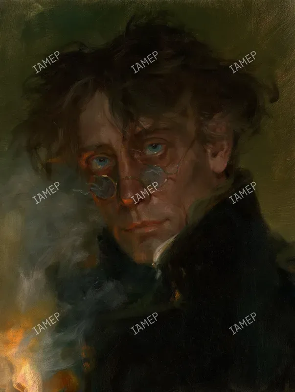 Haunting Gothic Oil Portraits