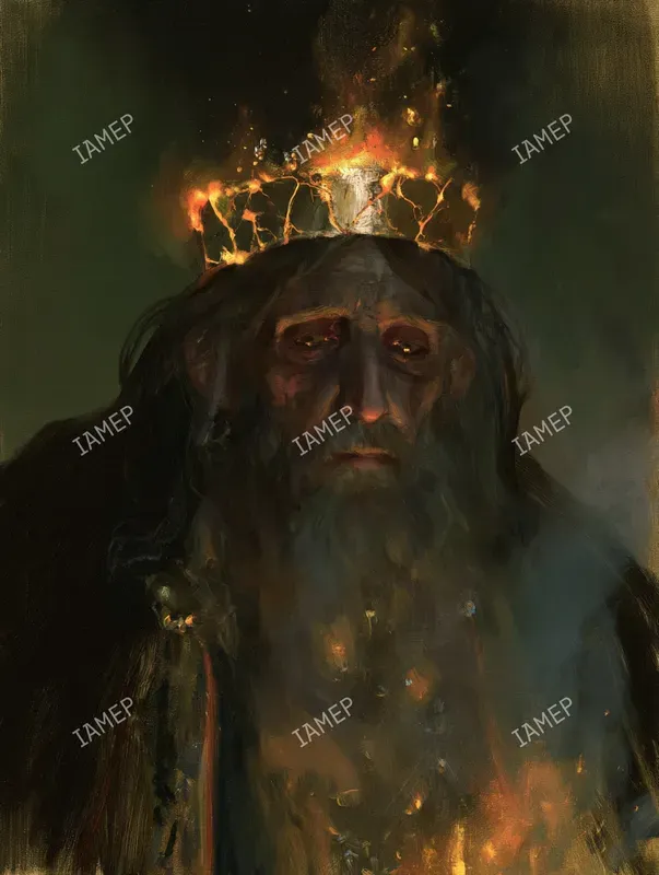 Haunting Gothic Oil Portraits