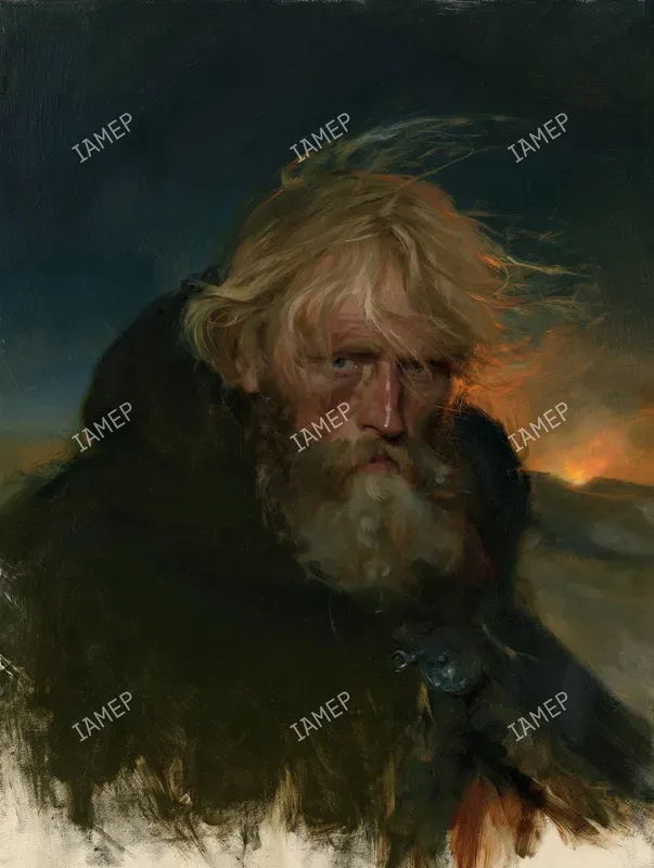 Haunting Gothic Oil Portraits