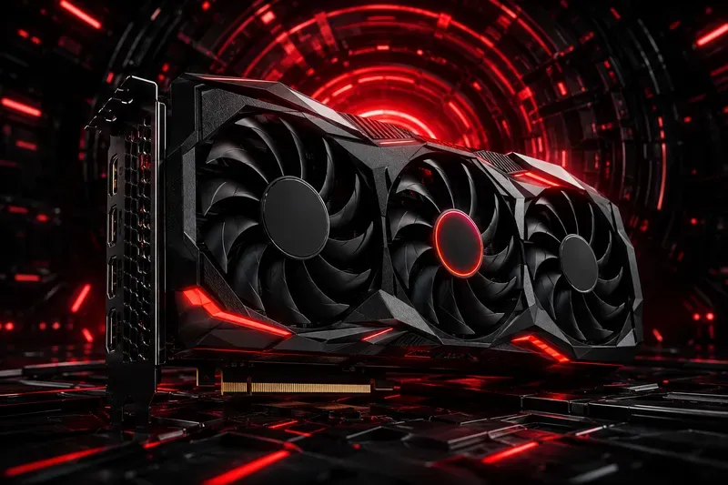 Premium Graphics Card Advertisement Genes