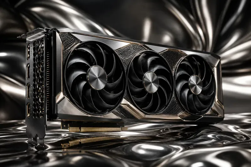 Premium Graphics Card Advertisement Genes