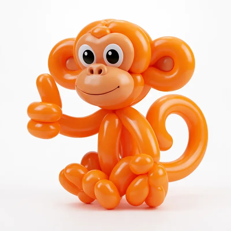 Cute Mascot Balloon Animal Characters