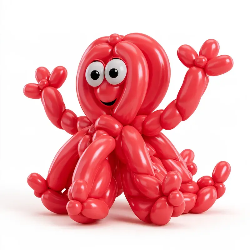 Cute Mascot Balloon Animal Characters