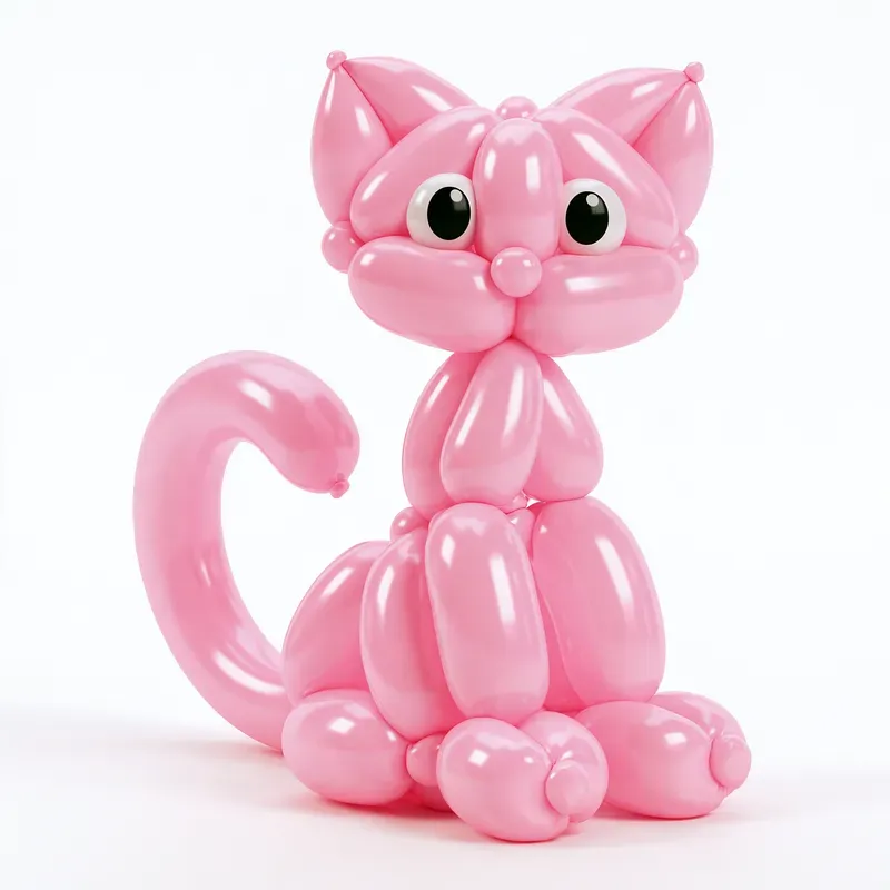 Cute Mascot Balloon Animal Characters