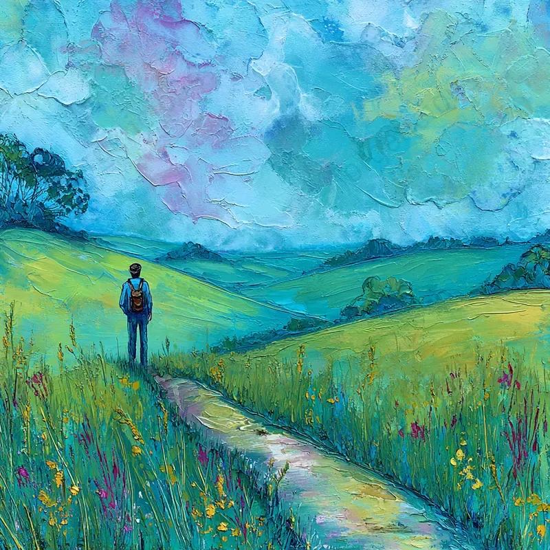 Impressionist Oil Landscape Scenes