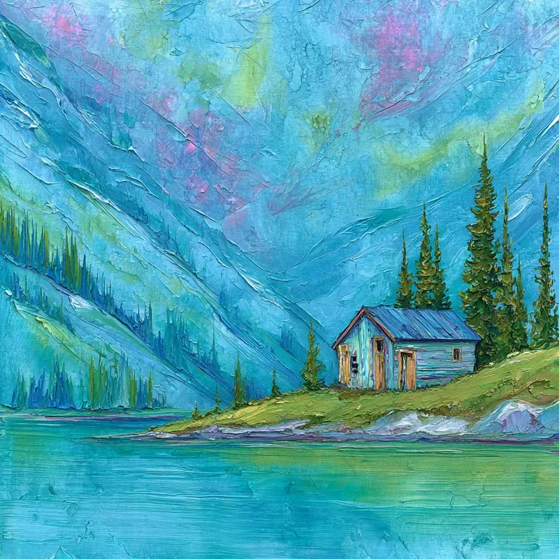 Impressionist Oil Landscape Scenes