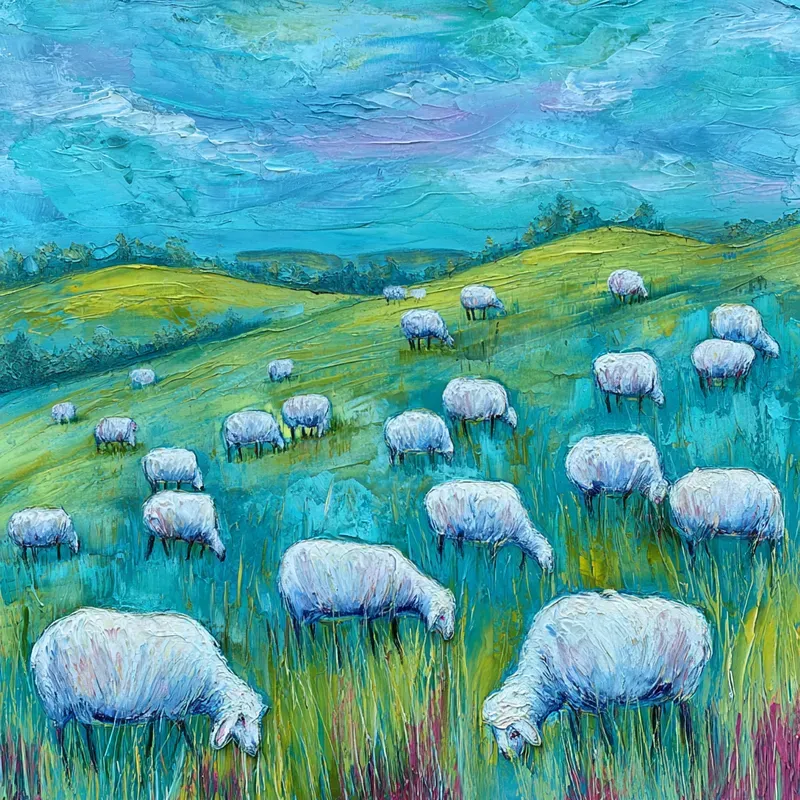 Impressionist Oil Landscape Scenes