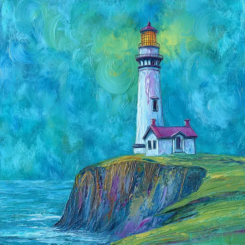 Impressionist Oil Landscape Scenes