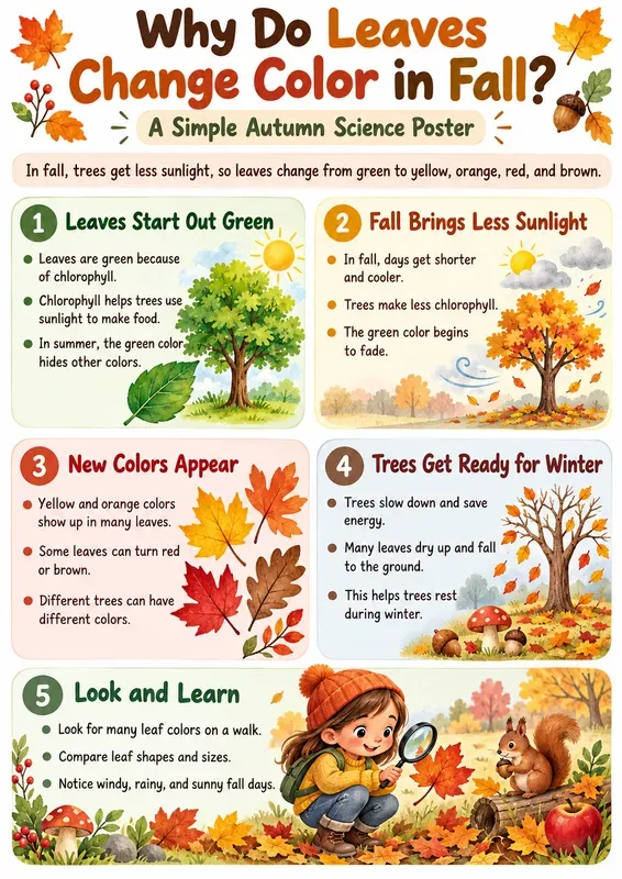 Fall Learning Poster Makers