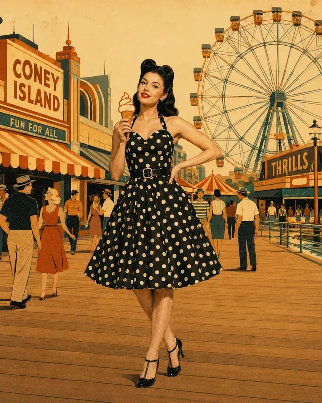 Vintage Art Deco Editorial Portraits