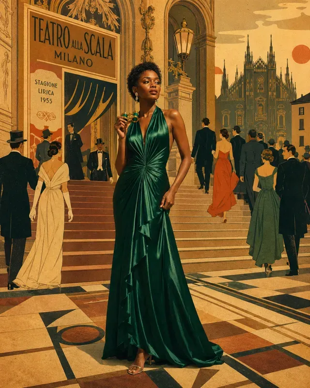 Vintage Art Deco Editorial Portraits