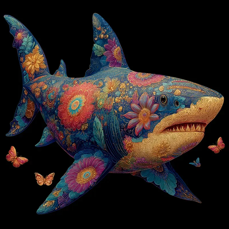 Surreal Folk Sea Creatures