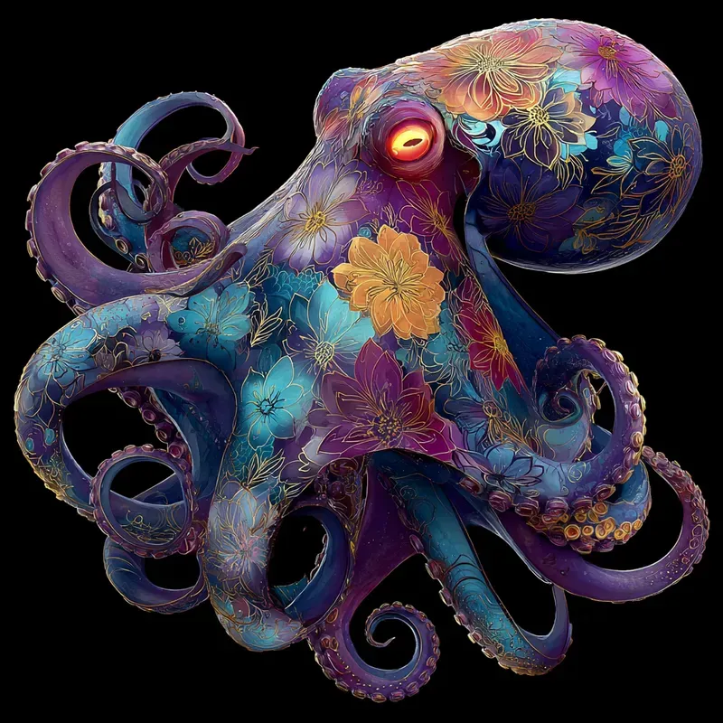 Surreal Folk Sea Creatures