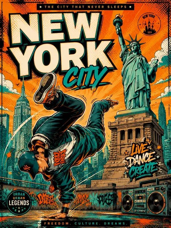 Pop Art Travel Poster Generator