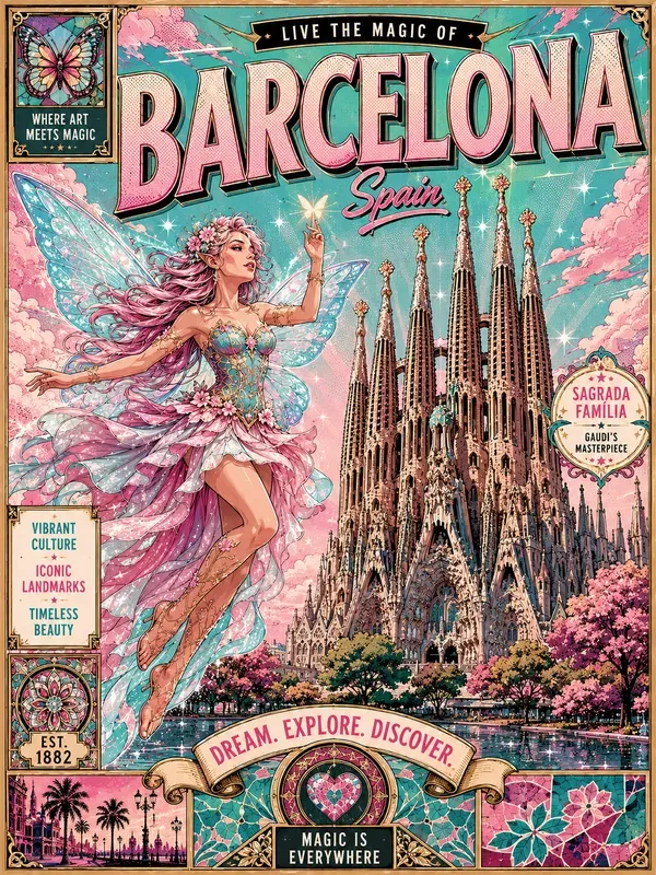 Pop Art Travel Poster Generator