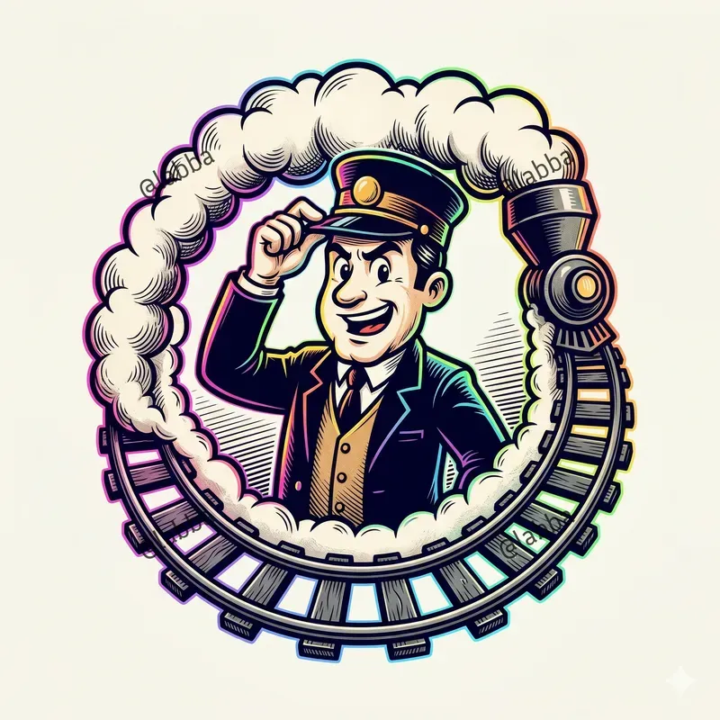 Thematic Neon Cartoon Wall Art