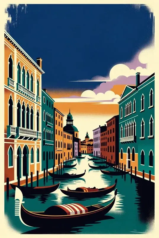Vintage Travel Poster Generator