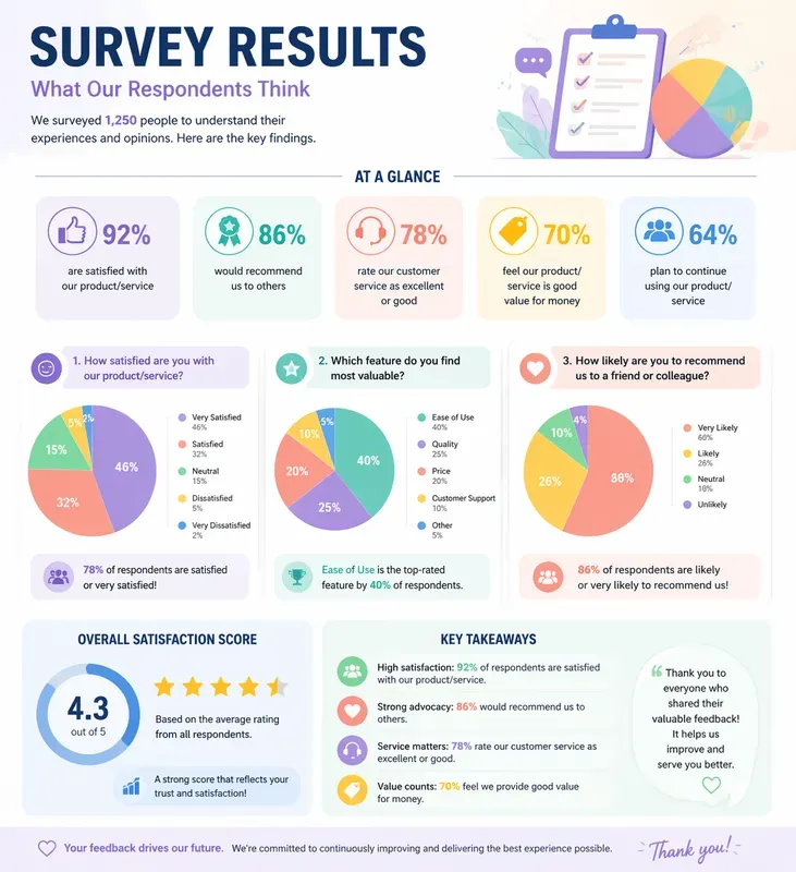Custom Data Visualization Infographics