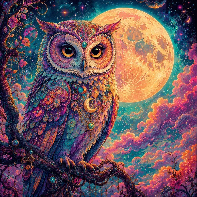 Painterly Dreamscape Fantasy Art
