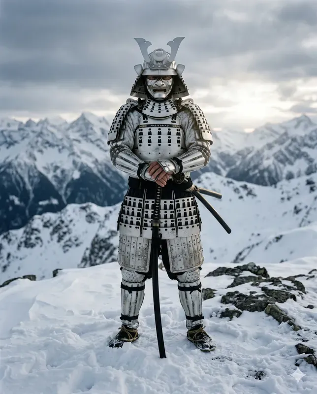 Epic Samurai Portrait Generator