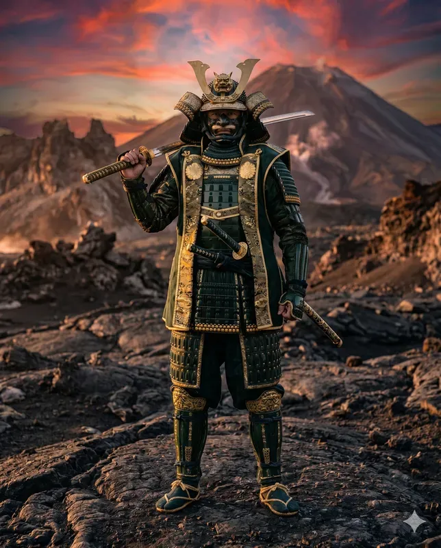 Epic Samurai Portrait Generator