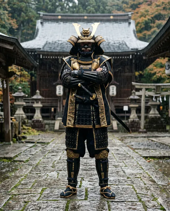 Epic Samurai Portrait Generator
