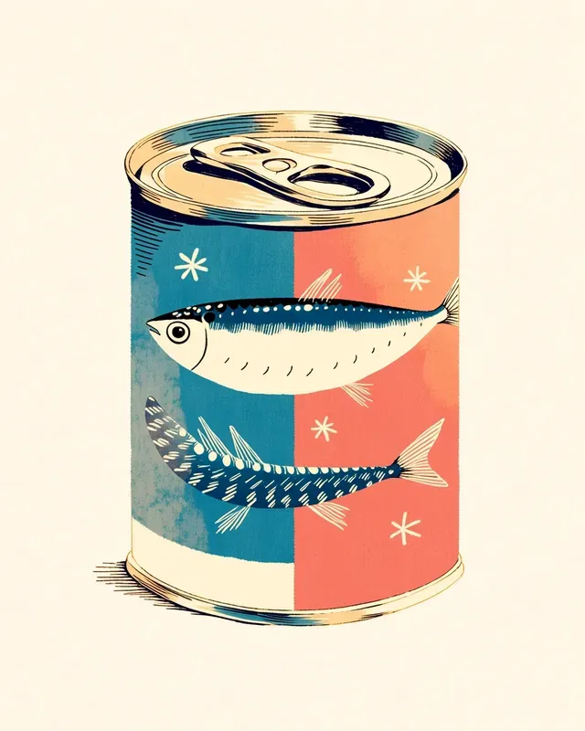 Naive Food Poster Illustration Generator