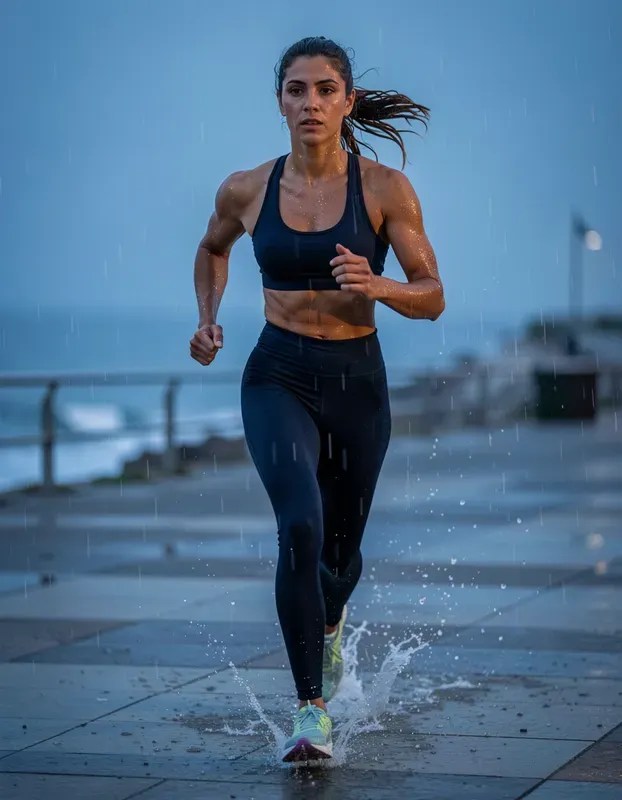 Cinematic Athletic Sportswear Fluxes