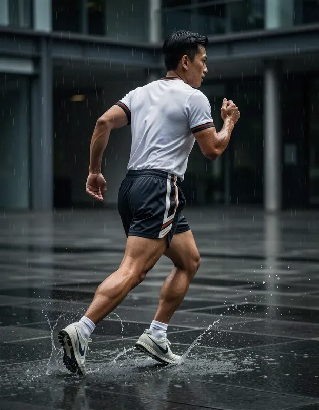 Cinematic Athletic Sportswear Fluxes
