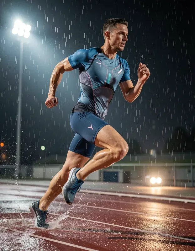 Cinematic Athletic Sportswear Fluxes