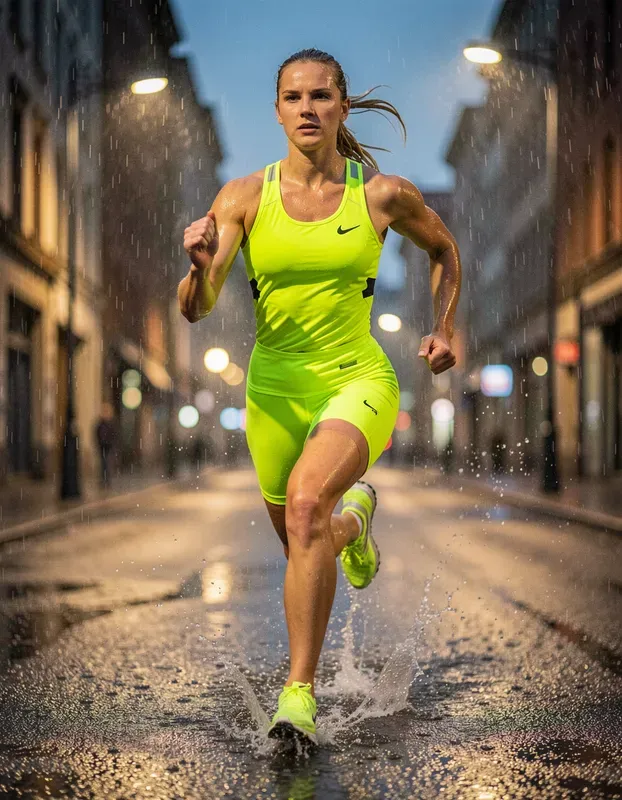 Cinematic Athletic Sportswear Fluxes
