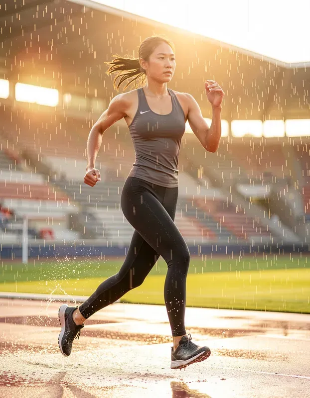 Cinematic Athletic Sportswear Fluxes
