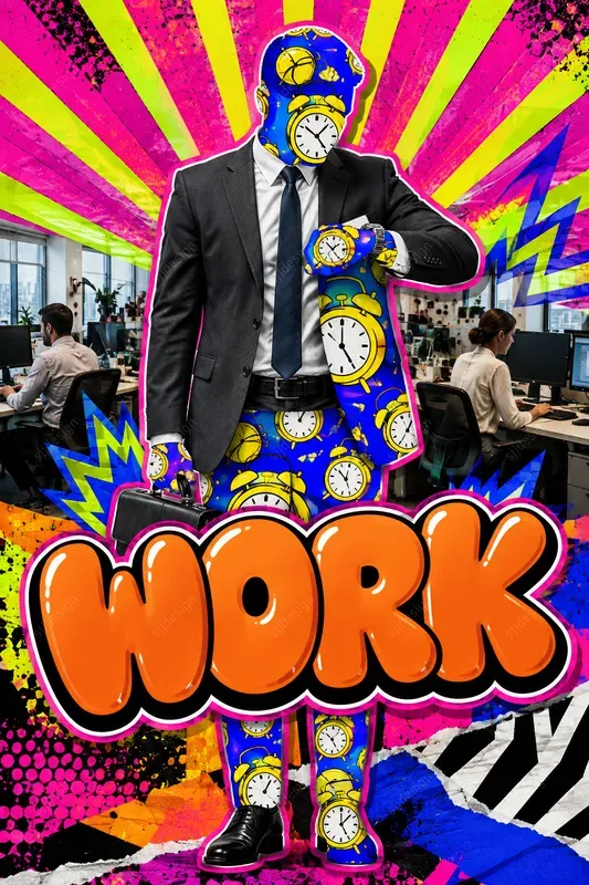 Pop Art Photo Collage Riots