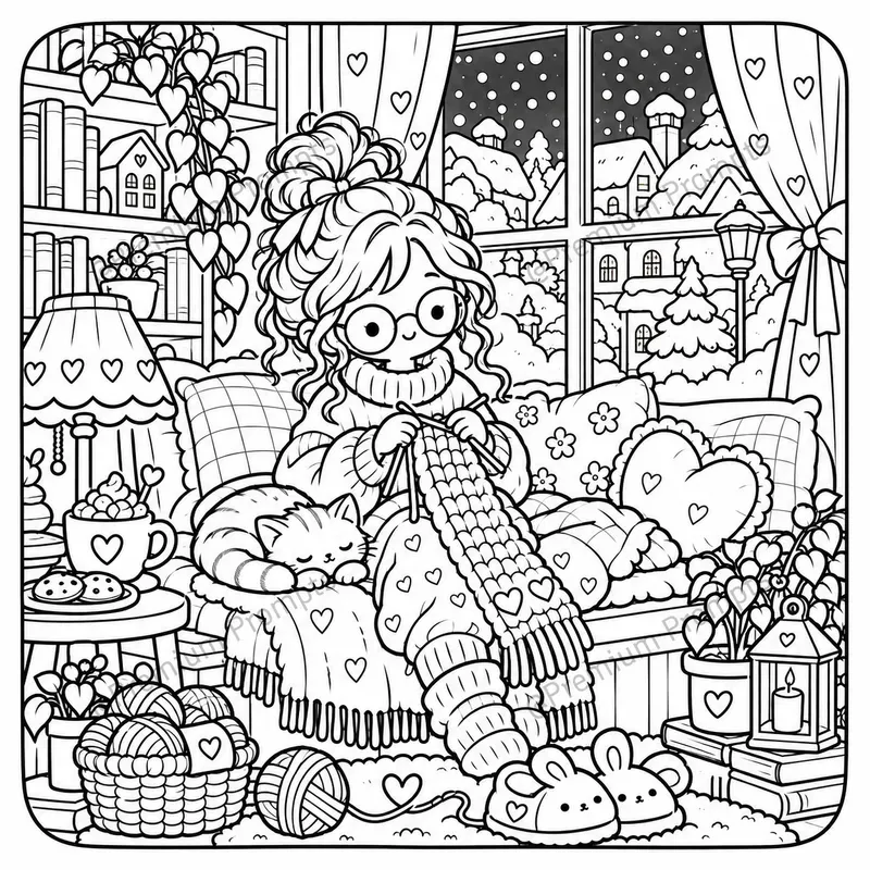 Super Super Cute Coloring Book Pages