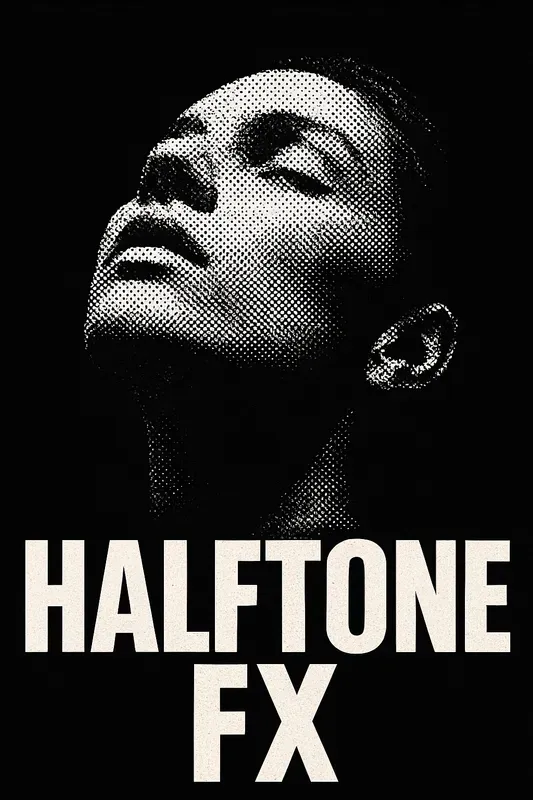 Graphic Halftone Posters