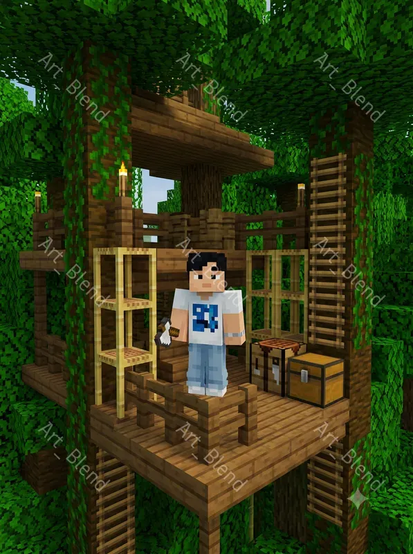 Minecraft Avatar Photo Transformations