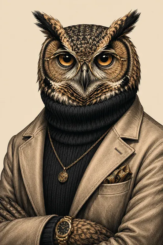 Anthropomorphic Animal Portraits