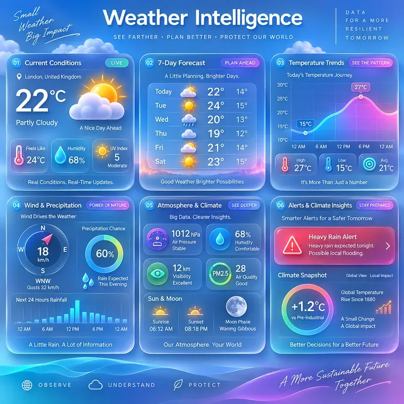 Dreamy 3D Dashboard Infographics