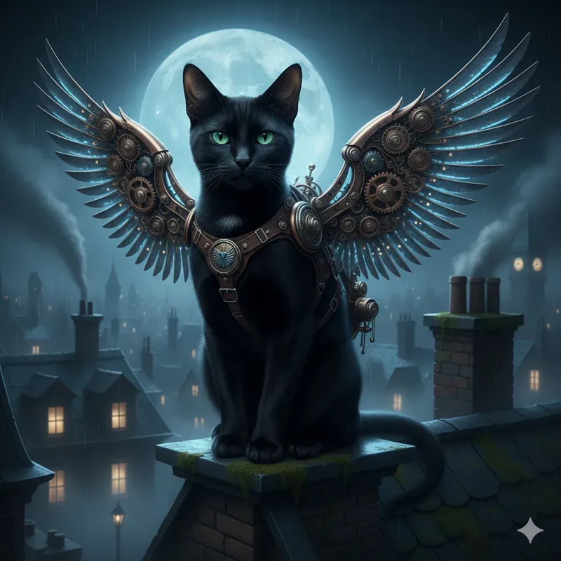 Multiverse Steampunk Cats