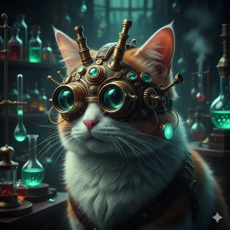 Multiverse Steampunk Cats