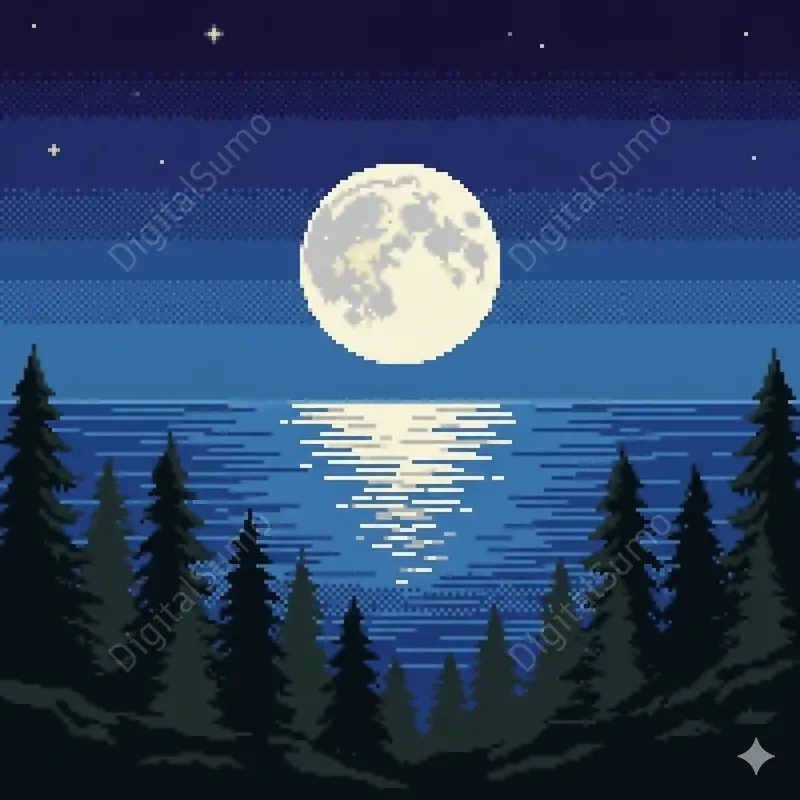 Print Ready Universal Pixel Art